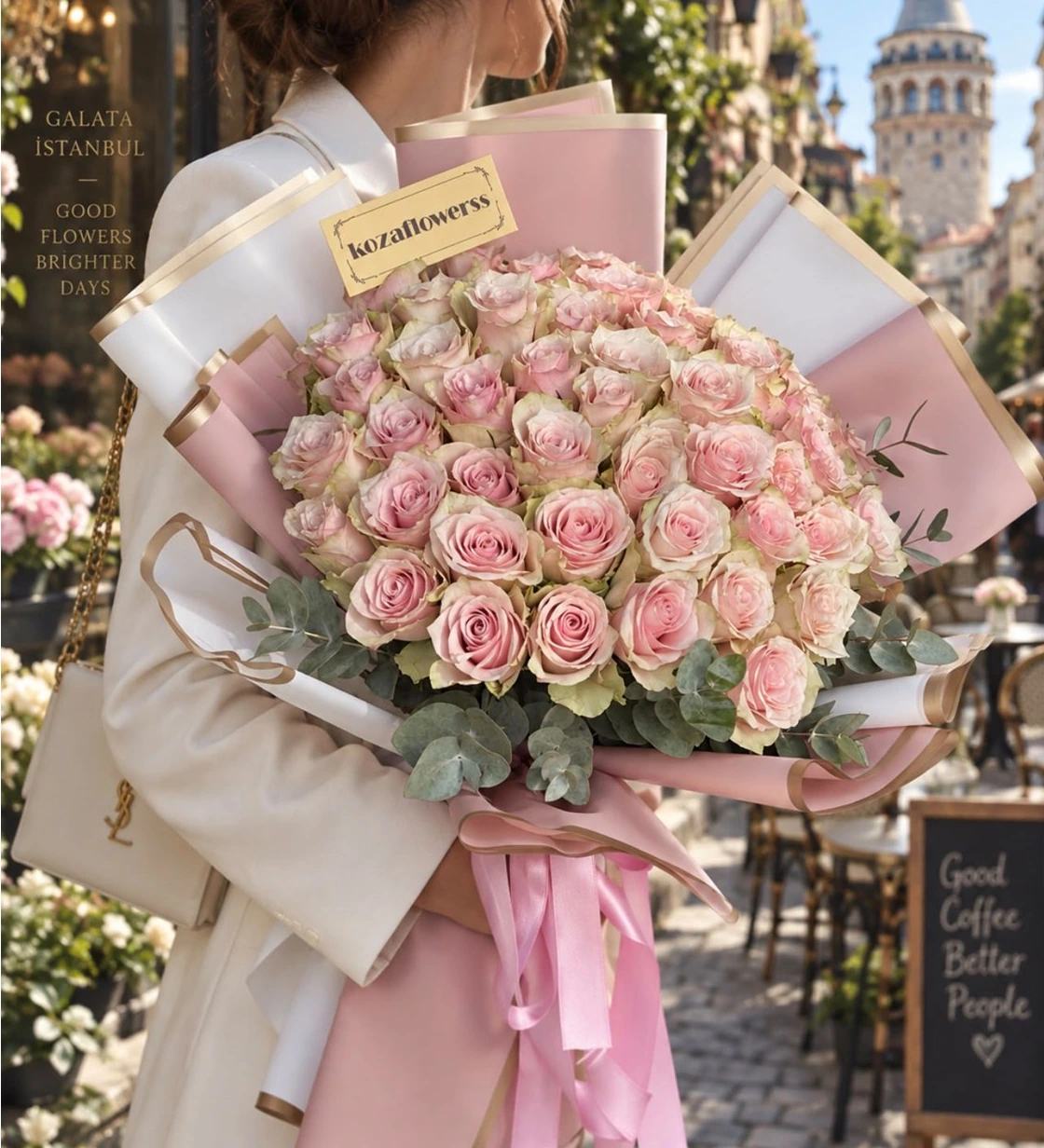 Dolce-50 Soft Pembe Gül